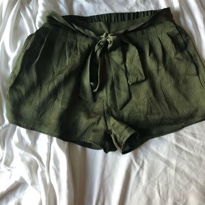 Olive Green Shorts